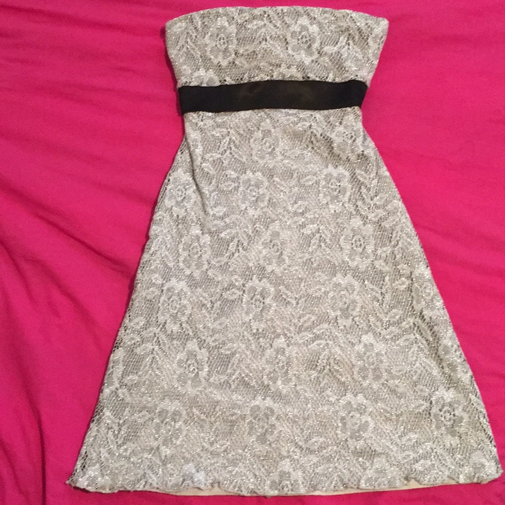 Silver dress